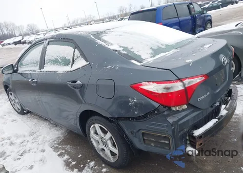 2015 Toyota Corolla Le z USA, uszkodzony, nr VIN 2T1BURHE2FC360256